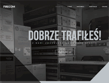Tablet Screenshot of firecom.pl
