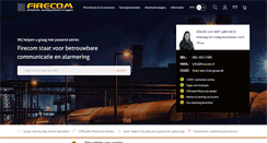 Desktop Screenshot of firecom.nl